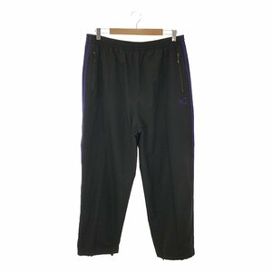 【美品】 Needles / ニードルス | × DC SHOES Track Pant - Poly Ripstop / ジャージ トラックパンツ | L | ブラック | メンズ