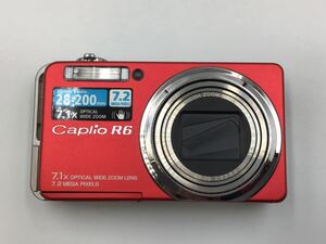 14276 【動作品】 RICOH リコー Caplio R6 コンパクトデジタルカメラ バッテリー付属