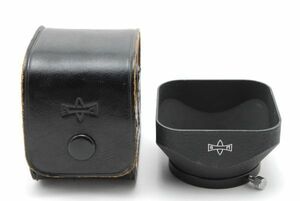 #2088◆送料無料◆マミヤ Mamiya TLR ２眼用 Metal Hood 内径42mm カブセ式 角型純正フード C220 C330