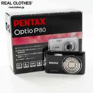 PENTAX/ペンタックス Optio P80 コンパクトデジタルカメラ 簡易動作確認済み /000