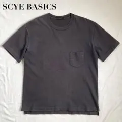 SCYE BASICS サイベーシックス 半袖Tシャツ ポケット 厚手 38