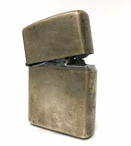 【コレクター必見】STERLING SILVER ZIPPO 1995年製 スターリングシルバー ジッポ オイルライター 喫煙具 小物 訳あり CA0