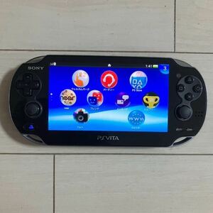 SONY PSVITA PCH-1100 AB01 本体 3G wifi 動作品 初期化 ソニー ピーエス ビータ ヴィータ プレイステーション PlayStation PS 送料無料