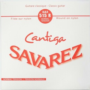 サバレス 弦 バラ弦 5弦 SAVAREZ CANTIGA 515R 5th カンティーガ クラシックギター バラ弦×5本