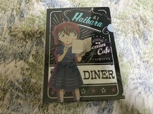 536クリアファイル　名探偵コナン 灰原哀(等身) セガラッキーくじONLINE 名探偵コナンカフェ -American Diner-