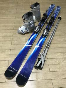 ☆★☆ＧＷクリアランスセール！レディース４点セットN287 OGASAKA BULEWISH 160ｃｍ/ 靴KASTLE 24.0-24.5ｃｍ/ POLE新品105ｃｍ