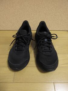 【良品】アシックス ASICS／26.5cm／ランニングシューズ ジョギングシューズ ウォーキングシューズ／JOLT 4 EXTRA WIDE／ブラック 黒