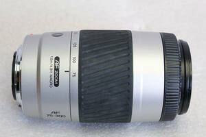 送料520円。中古。ミノルタ　MINOLTA AF 75-300mm F4.5-5.6 シルバー　αマウント。 管理B25