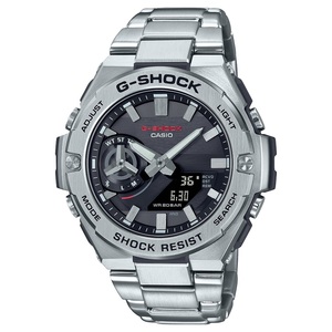 カシオCASIO Gショック ジーショック G-STEEL 電波 ソーラー メンズ 腕時計 GST-B500D-1AJF【国内正規品】