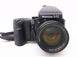 e11598　Mamiya 645 PRO/MAMIYA-SEKOR 80mm 1:1.9 N/マミヤ カメラ＆レンズセット ジャンク品