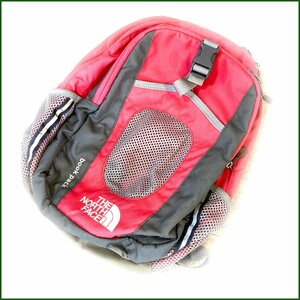 中古●THE NORTH FACE/ノースフェイス ●リュックサック/バックパック BOOKPACK キッズ NMJ07102 ピンク