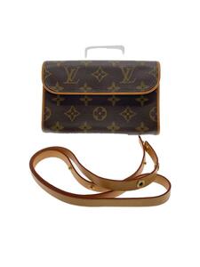 LOUIS VUITTON◆ポシェット・フロランティーヌ_モノグラム・キャンバス_BRW/PVC/BRW