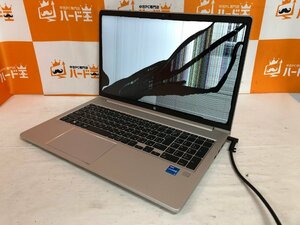 【ハード王】1円～/HP ProBook450G8/Corei5-第11世代(不明)/メモリ不明/ストレージ無/LCDワレ/10091-G33