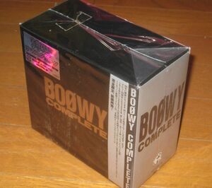 限定生産！リマスター仕様・BOOWY（氷室京介・布袋寅泰・高橋まこと・松井常松）・10CD・「COMPLETE」　