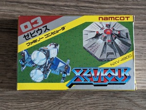 ゼビウス XEVIOUS 小箱 ファミコン FC レトロ 任天堂 NINTENDO ナムコ namcot NES