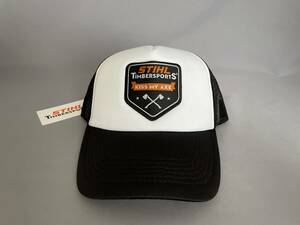 送料無料！　スチール メッシュ　ティンバースポーツ　トラッカー　キャップ STIHL MESH TIMBERSPORTS TRUCKER CAP 