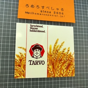 同梱歓迎●【ステッカー/シール♯840】TARVO/パン/人物《サイズ約8×9cm》【ビンテージ】