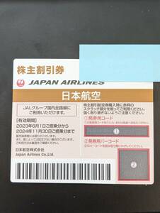 JAL 株主優待 2024/11/30まで