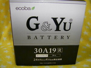 G＆Yu　エコバシリーズ　ecoba　　30A19R 　　バッテリー