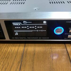 TEAC ティアック　ハイレゾ・DSD対応マスターレコーダー SD-500HR 