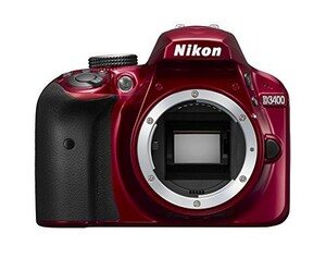 Nikon デジタル一眼レフカメラ D3400 ボディー レッド D3400RD