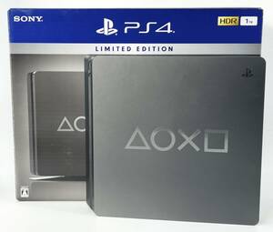 【 FW：11.02 】1円スタート 中古ゲーム機 Playstation4 Days of Play Limited Edition 1TB CUH-2200BBZR プレステ PS4