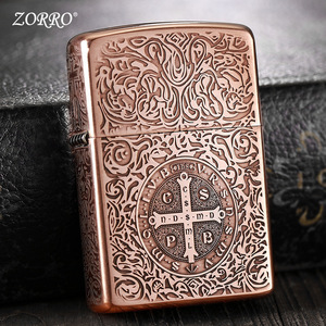 ZORRO コンスタンティン オイルライター　聖ベネディクト Red copper 6面加工