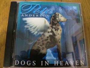 【CD】PETE ANDERSON / DOGS IN HEAVEN1997 Little Dog Records Dwight Yoakamのギタリスト　ブルース　スワンプ　カントリー・ギター