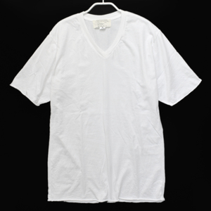 USA製 GRAB IN HOLLYWOOD グラブインハリウッド Vネック Tシャツ カットソー 白 size.M