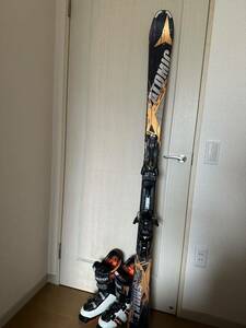 中古スキー&ブーツセット ATOMIC NOMAD ALL MOUNTAIN ROCKER 170cm & SALOMON quest max 100 custom shell 26.5cm