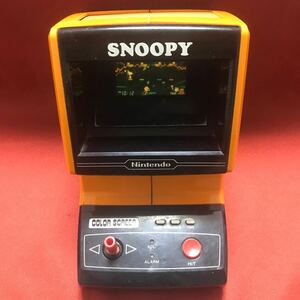 かなりの激レア機　任天堂　ゲーム&ウォッチ　テーブルトップ　スヌーピーテニス　ジャンク品