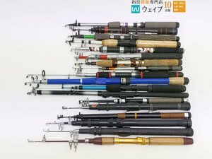 シマノ カーボン ホリデーパック 20-180 他 パックロッド ジャンク大量セット ジャンク品