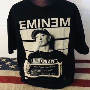 エミネム　EMINEM XL ラッパーTシャツ　ブラック