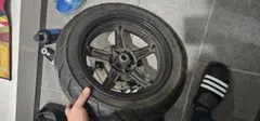 シグナス 4.5型 リアホイール タイヤ 新品ディスク