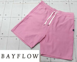 2022年モデル BAYFLOW スエット ショーツ ピンク ベイフロー ショートパンツ ハーフパンツ パンツ