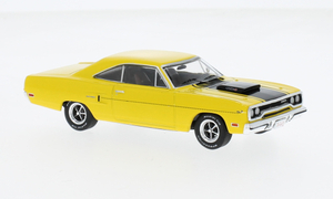 1/43 プリムス ロードランナー イエロー IXO Plymouth Road runner yellow 1970 1:43 梱包60サイズ