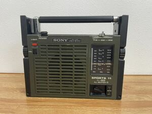 Y-1197【検索: SONYラジオ　ソニーICF-111　中古品 ジャンク品】