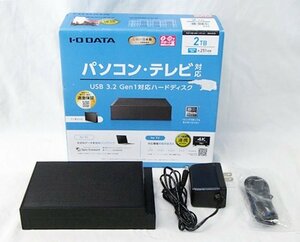 超美品 アイ・オー・データ PC＆TV対応 USBハードディスク HDCX-UTL2K 2TB I-O DATA 外付けHDD パソコン テレビ バックアップ