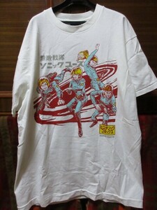 USA製 giant シングルステッチ Sonic Youth ソニックユース バンド Tシャツ ■ カートコバーン 着用 レッチリ レイジ L7 90s 好きにも