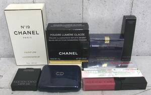 デパコスまとめて9点 アディクション CHANEL Christian Dior グロス リップ シャドウetc. ブランド 化粧品 コスメ 未使用有 現状品