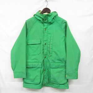 70s USA製 サイズ WOMEN’S S Woolrich マウンテン パーカー ジャケット ライト アウター グリーン ウールリッチ 古着 ビンテージ 3F1803