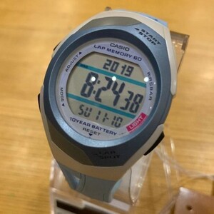 【カシオ】 フィズ LAP MEMORY 60 新品 ブルー 腕時計 未使用品 CASIO STR300J2CJF