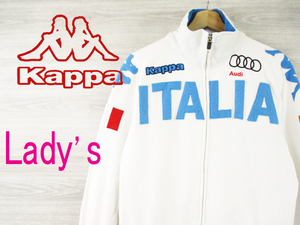 kappa●レディース●カッパ＜デカロゴ・イタリアスキーナショナルチームジャケット＞●M1143y