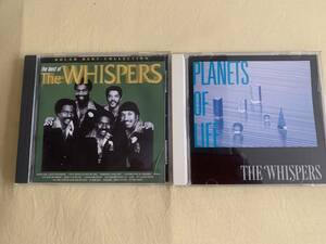 ★THE WHISPERS PLANETS ベストアルバム・PLANETS OF LIFE　CD二枚