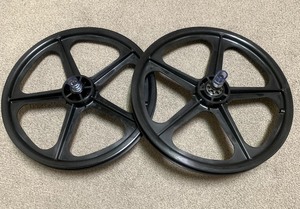 BMX SKYWAY スカイウェイ　20インチ　TUFF WHEEL 2　前後SET ブラック　リア14mmシャフト 9Tコグ　新品