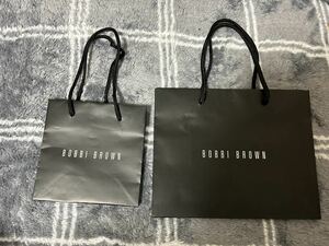 【美品】BOBBI BROWN ボビイブラウン　ショップバッグ　ショッパー　買物ショップ袋 ショッパー 紙袋 手提げ袋
