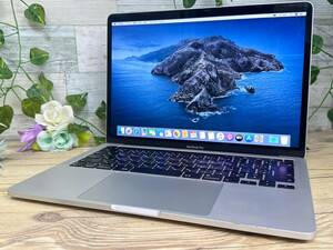 【良品♪】Apple MacBook Pro 2020【Core i7(1068NG7)2.3GHz/RAM:32GB/SSD:1024GB/13.3インチ]Catalina シルバー 動作品