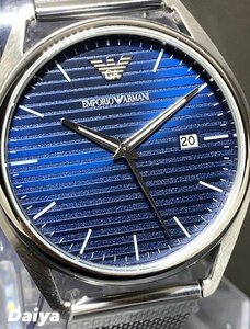 新品 EMPORIO ARMANI エンポリオアルマーニ MATTEO 正規品 腕時計 アナログ クオーツ 防水 カレンダー ステンレス 替えベルト付 プレゼント