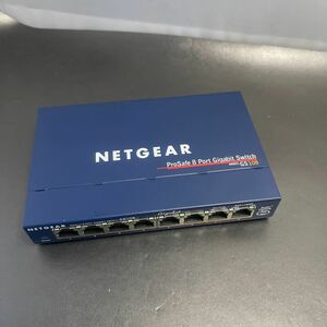 「S32_12K」NETGEAR GS108-300JPS GS108v3 8ポート 10/ 100/ 1000Mbps ギガビットスイッチングハブ　電源アダプター無し　本体のみ