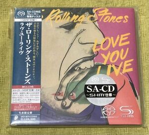 THE ROLLING STONES / ラヴ・ユー・ライヴ (SACD SHM仕様) 廃盤！